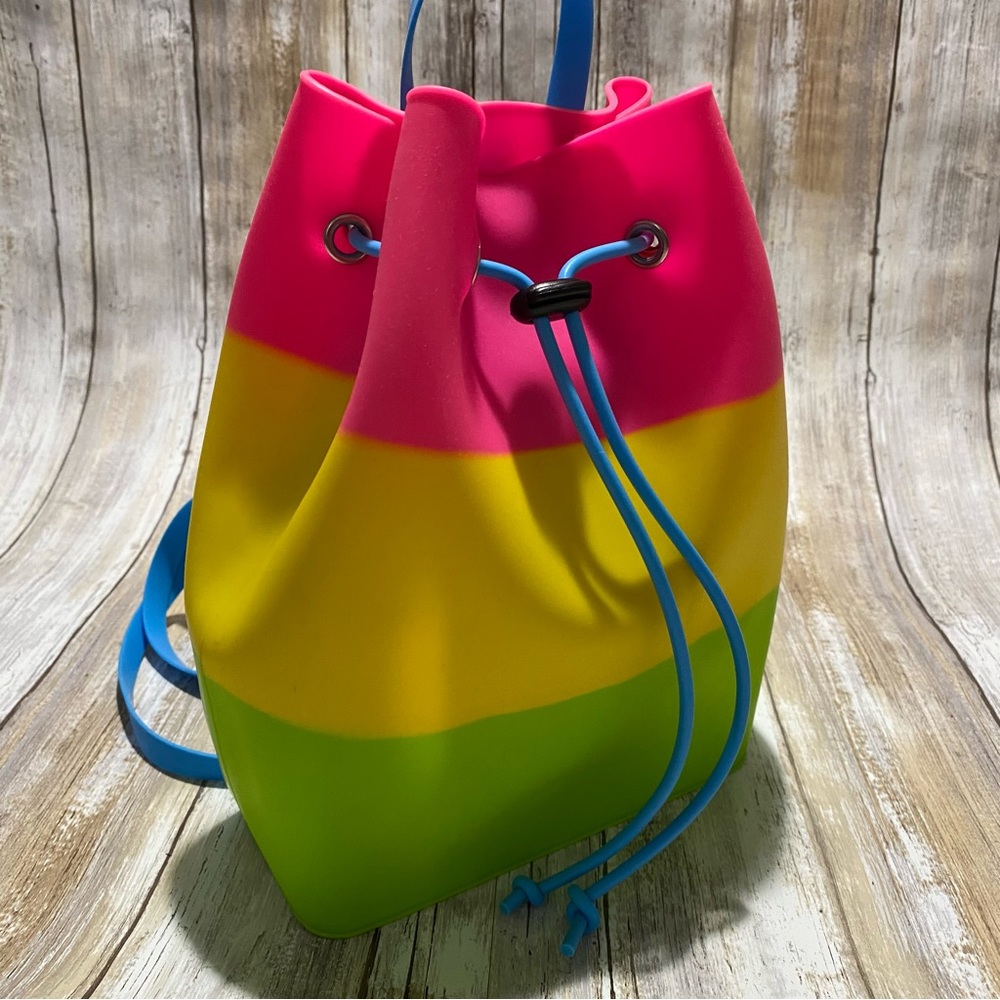 Silicone Multicolored Backpack - Picture 2 of 5